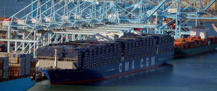 Mega-ship due into the Port of Long Beach this week